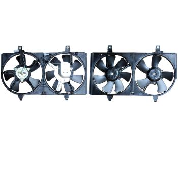 2006 Nissan Sentra Dual Radiator and Condenser Fan Assembly Agility Auto Parts 6029128 image 2 of 2