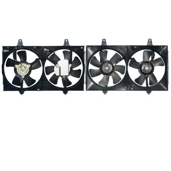 1995 Nissan Maxima Dual Radiator and Condenser Fan Assembly Agility Auto Parts 6029129 image 1 of 1