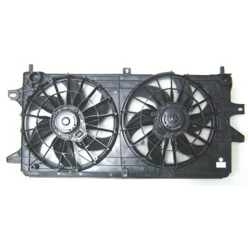 2005 Chevrolet Monte Carlo Dual Radiator and Condenser Fan Assembly Agility Auto Parts 6031107 image 1 of 1