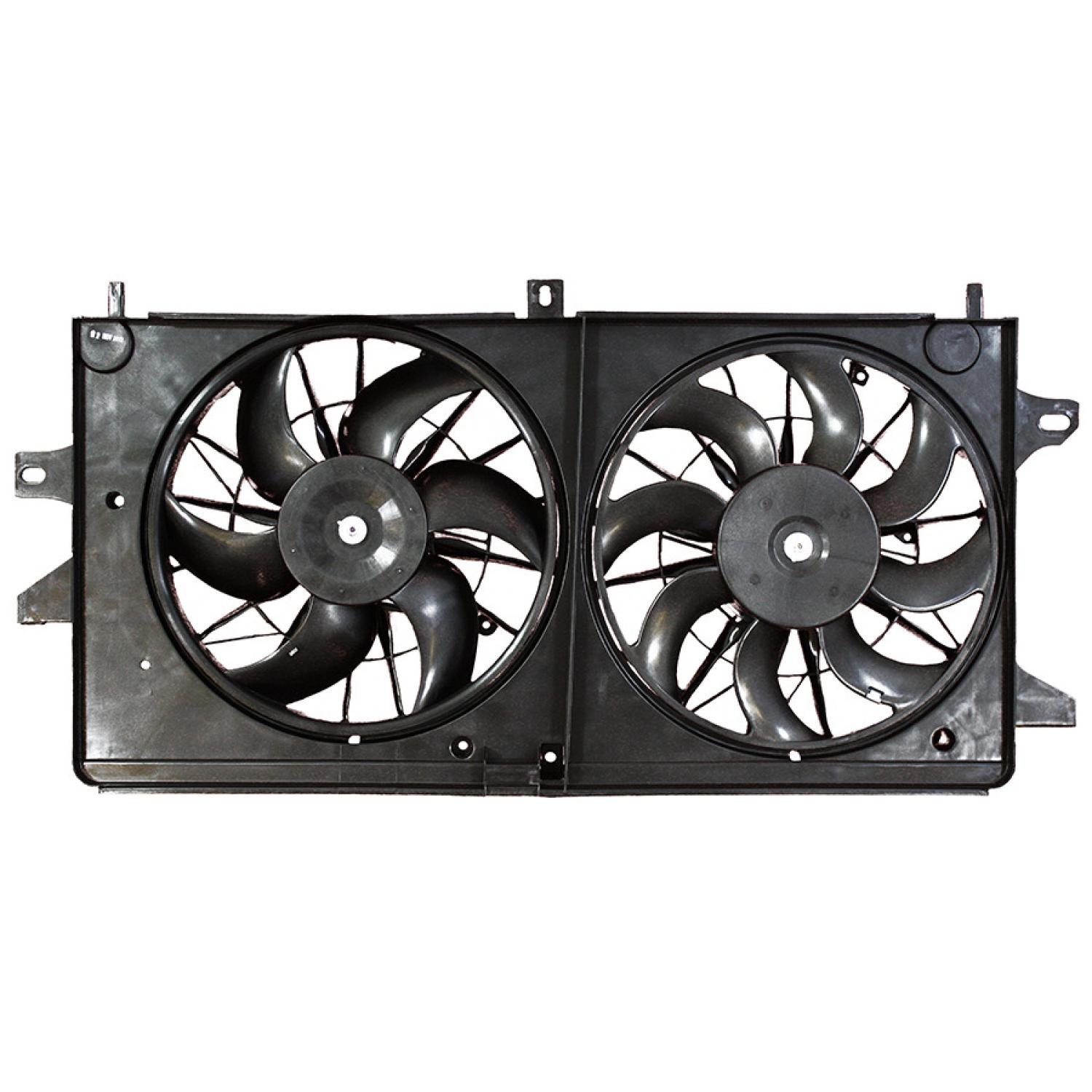 Agility Auto Parts 6031108 - Dual Radiator and Condenser Fan Assembly Agility Auto Parts 6031108 Dual Radiator and Condenser Fan Assembly product image 2 of 2