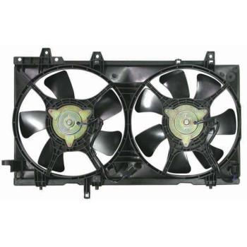 2005 Subaru Forester Dual Radiator and Condenser Fan Assembly Agility Auto Parts 6033109 image 1 of 1