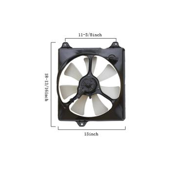 1998 Lexus ES300 A/C Condenser Fan Assembly Agility Auto Parts 6034109 image 1 of 2