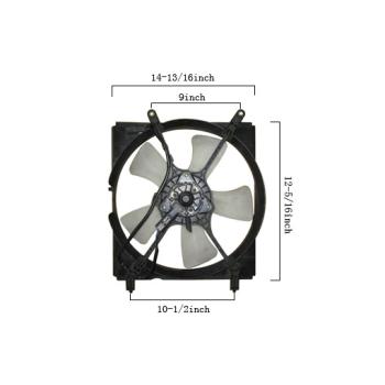 1999 Toyota Camry Engine Cooling Fan Assembly Agility Auto Parts 6034110 image 1 of 1