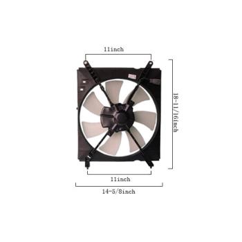 2001 Toyota Camry A/C Condenser Fan Assembly Agility Auto Parts 6034111 image 1 of 2