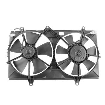 2002 Toyota Corolla Dual Radiator and Condenser Fan Assembly Agility Auto Parts 6034117 image 1 of 1