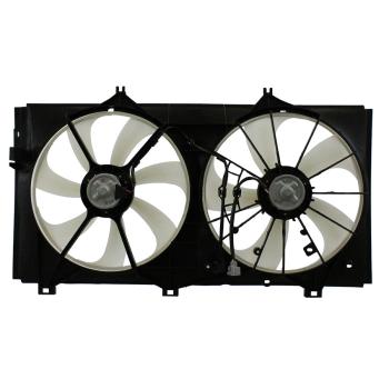 2010 Toyota Avalon Dual Radiator and Condenser Fan Assembly Agility Auto Parts 6034143 image 1 of 2