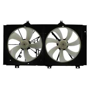 2010 Toyota Avalon Dual Radiator and Condenser Fan Assembly Agility Auto Parts 6034143 image 2 of 2