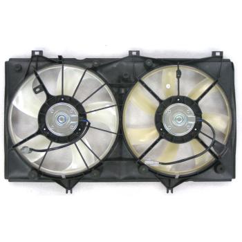 2009 Toyota Camry Dual Radiator and Condenser Fan Assembly Agility Auto Parts 6034146 image 1 of 1