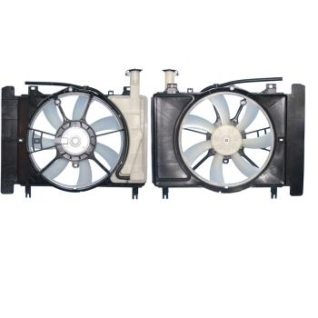 2013 Scion xD Dual Radiator and Condenser Fan Assembly Agility Auto Parts 6034148 image 2 of 2