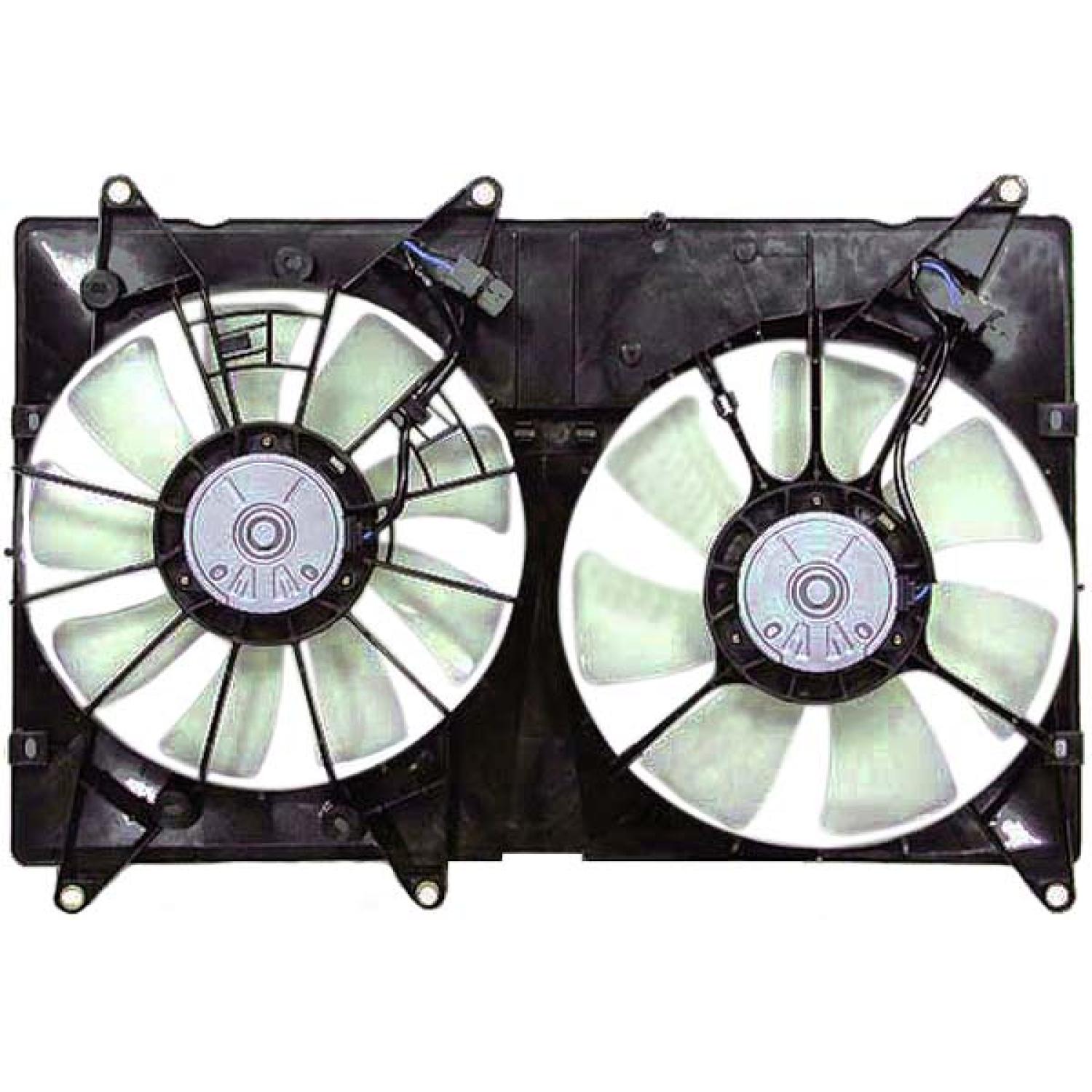 Agility Auto Parts 6034520 Dual Radiator and Condenser Fan Assembly product image 1 of 1