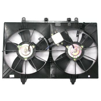 2010 Infiniti M45 Dual Radiator and Condenser Fan Assembly Agility Auto Parts 6036103 image 1 of 1
