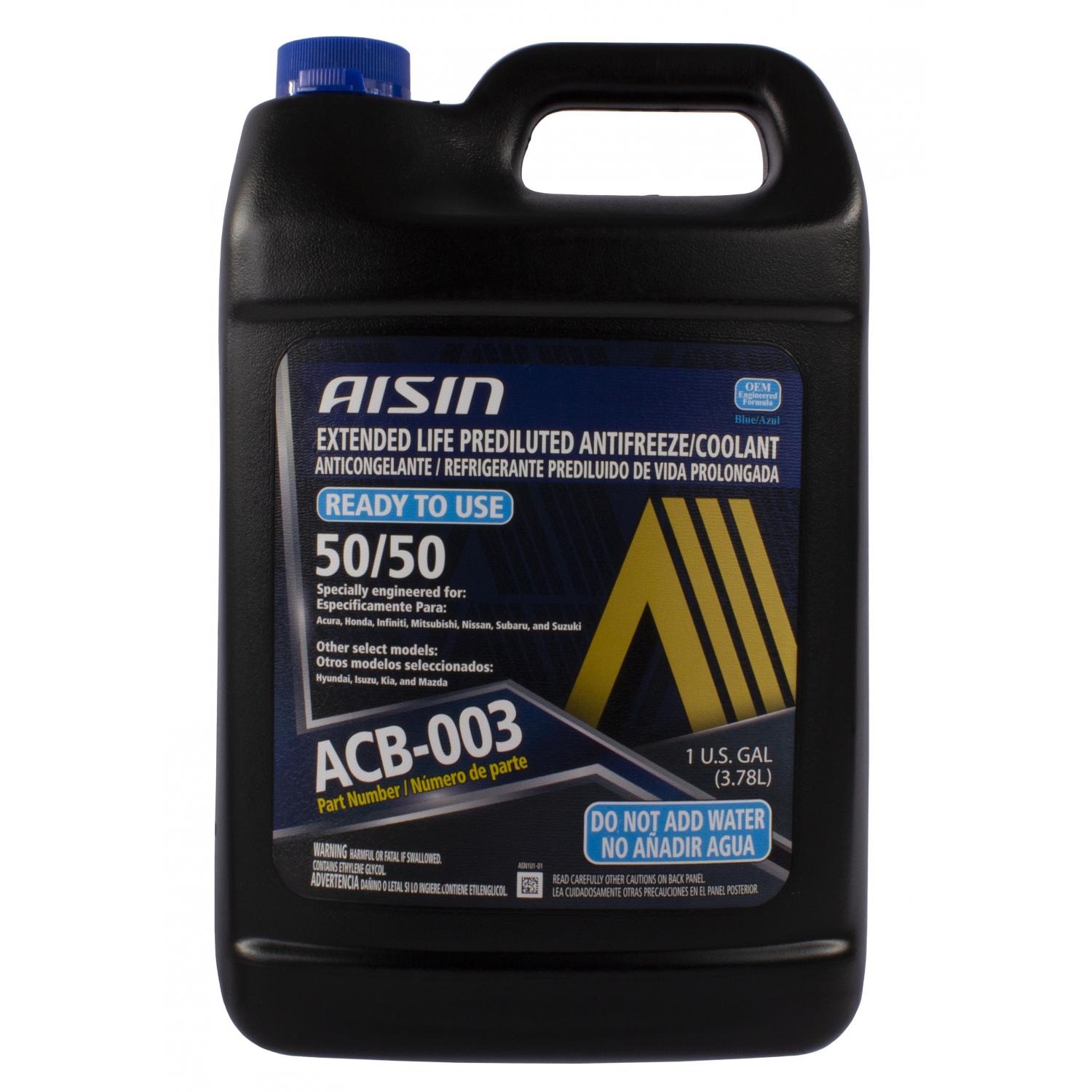 AISIN ACB003 - Engine Coolant / Antifreeze AISIN ACB003 Antifreeze Coolant product image 2 of 3