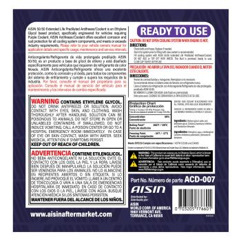 2018 Dodge Challenger Engine Coolant / Antifreeze AISIN ACD007 image 2 of 2
