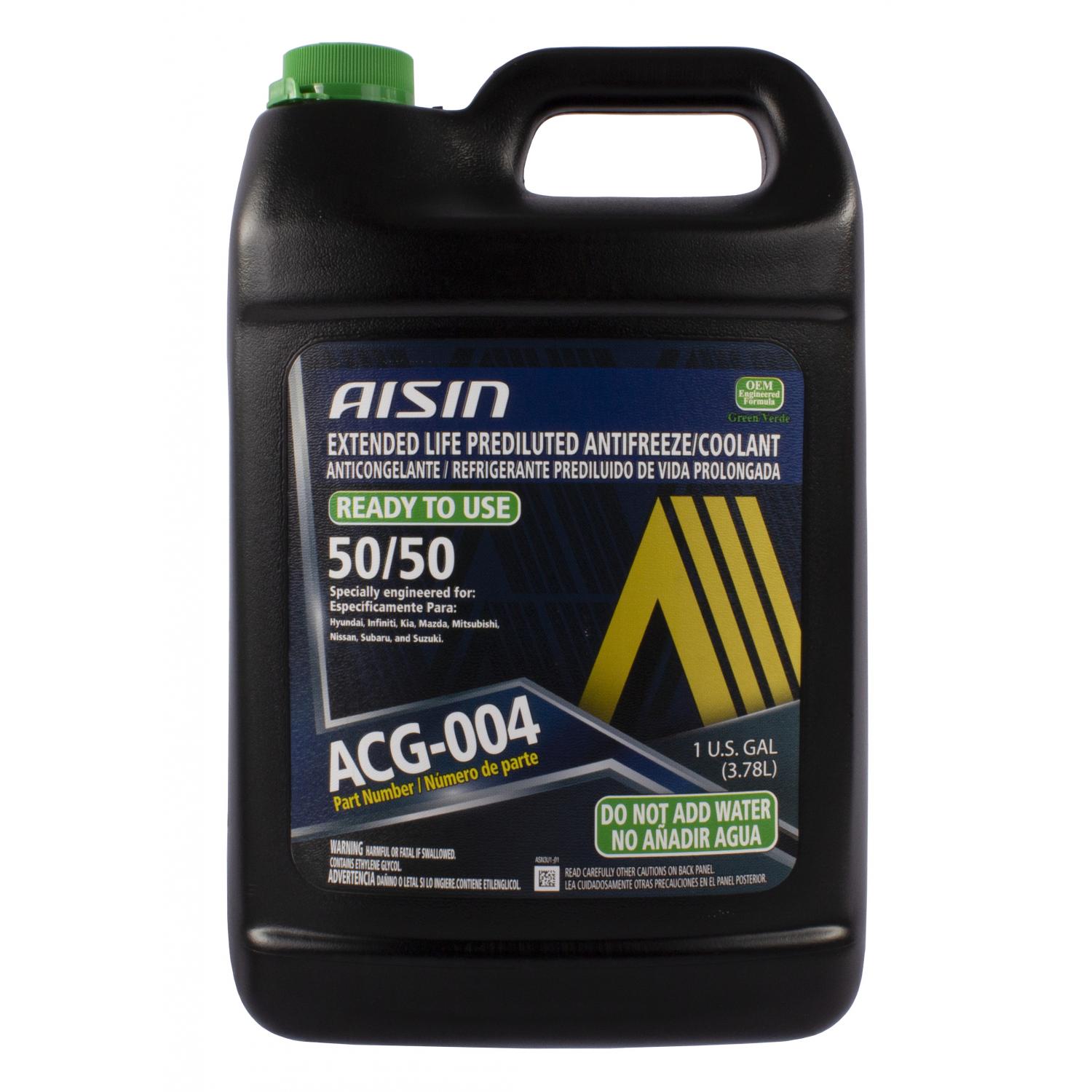 AISIN ACG004 - Engine Coolant / Antifreeze AISIN ACG004 Antifreeze Coolant product image 1 of 2
