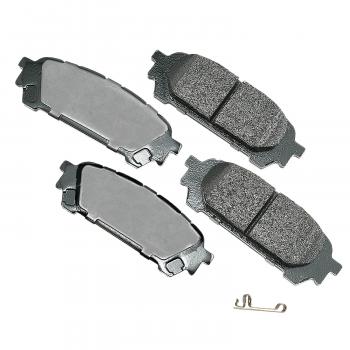 2006 Subaru Forester Disc Brake Pad Rear Akebono ACT1004 image 1 of 1