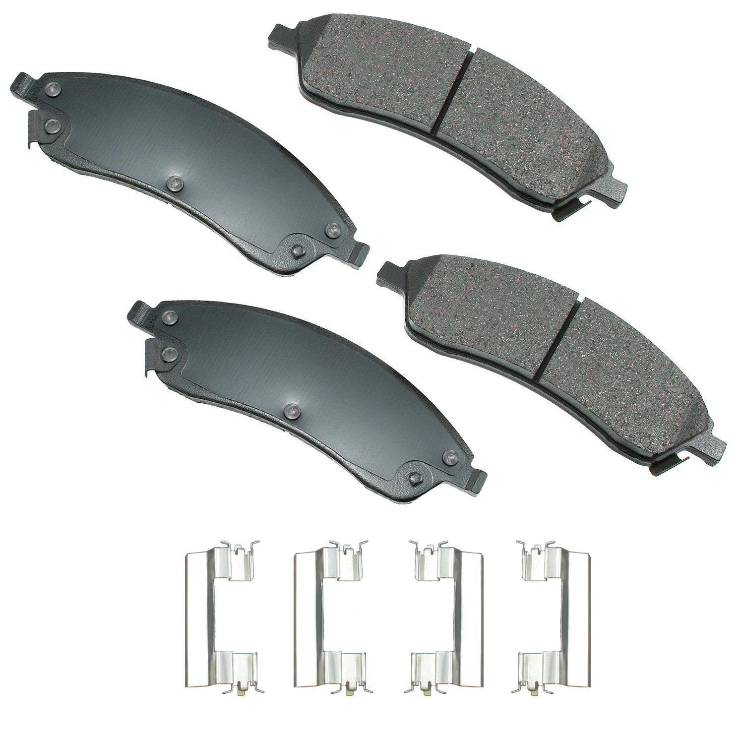 Akebono ACT1019 - Disc Brake Pad Akebono ACT1019 Disc Brake Pad product image 1 of 1