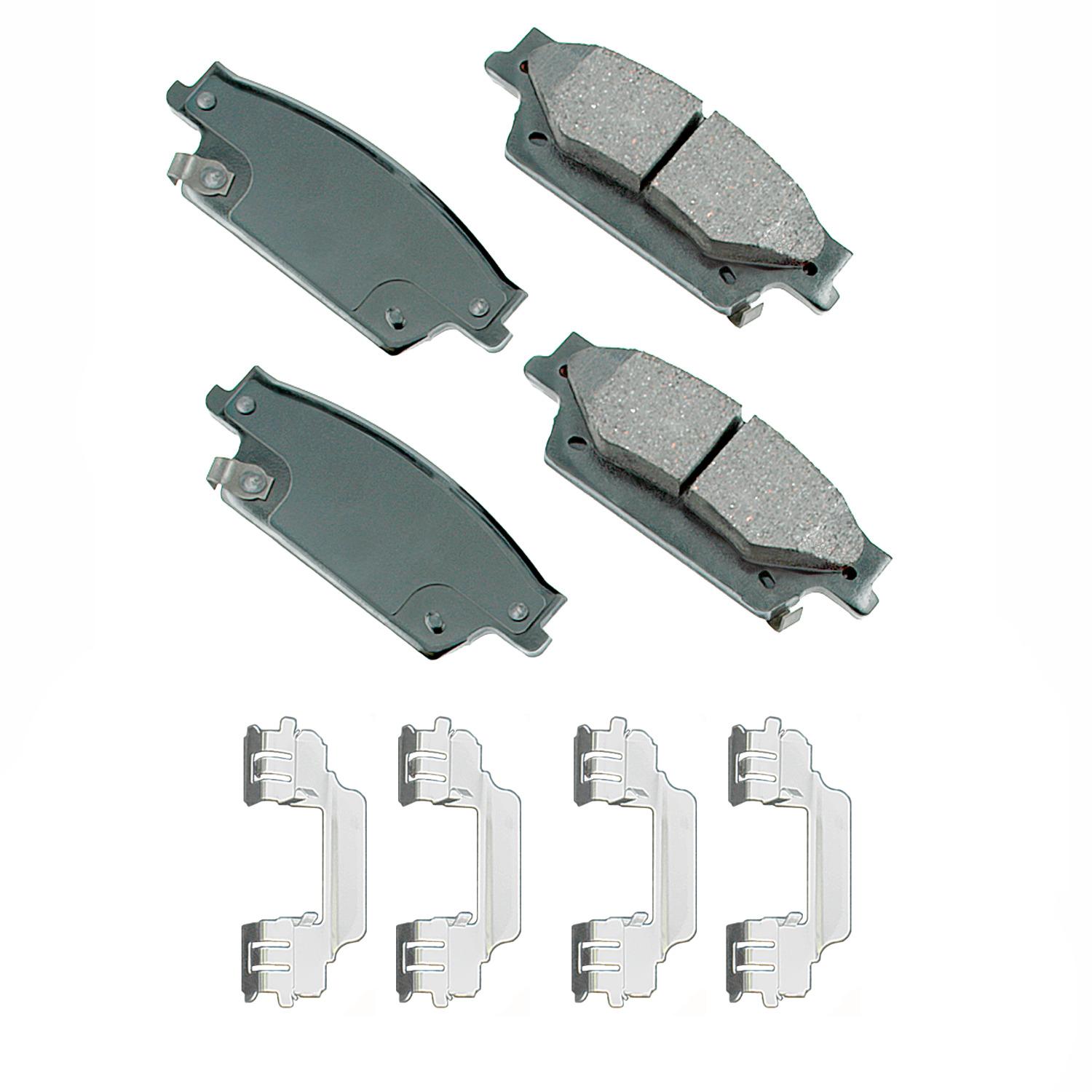 Akebono ACT1020 - Disc Brake Pad Akebono ACT1020 Disc Brake Pad product image 1 of 1