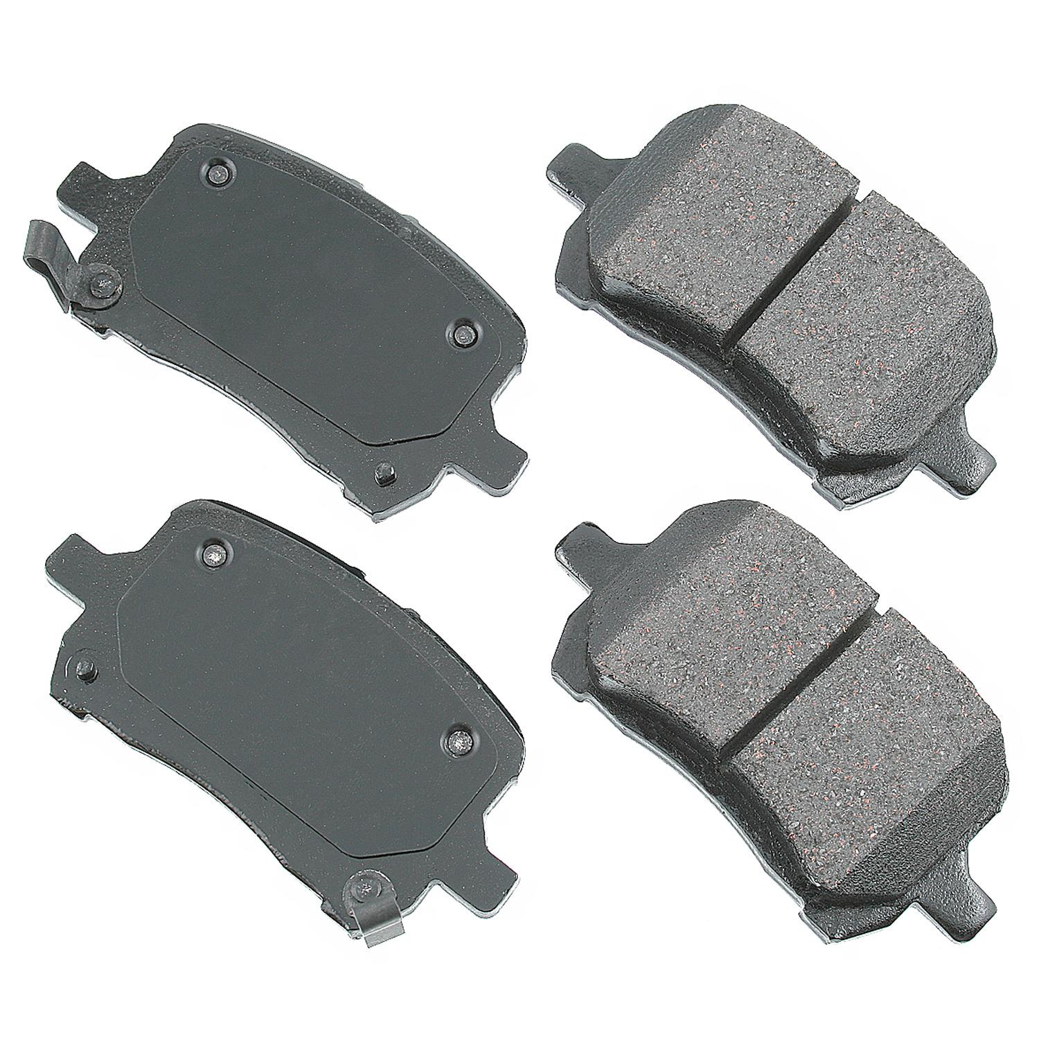 Akebono ACT1028 - Disc Brake Pad Akebono ACT1028 Disc Brake Pad product image 1 of 1