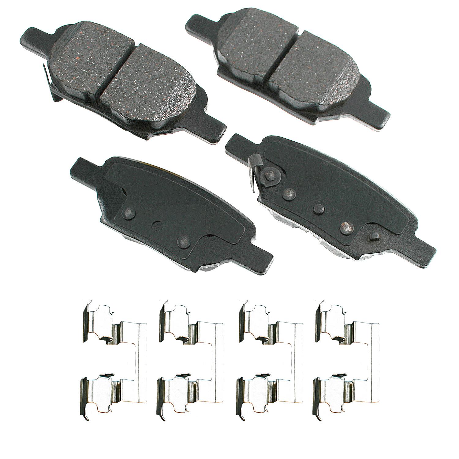 Akebono ACT1033 - Disc Brake Pad Akebono ACT1033 Disc Brake Pad product image 1 of 1