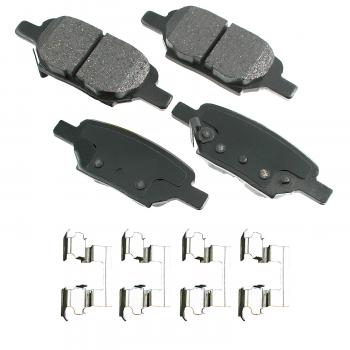 2007 Saturn Ion Disc Brake Pad Rear Akebono ACT1033 image 1 of 1