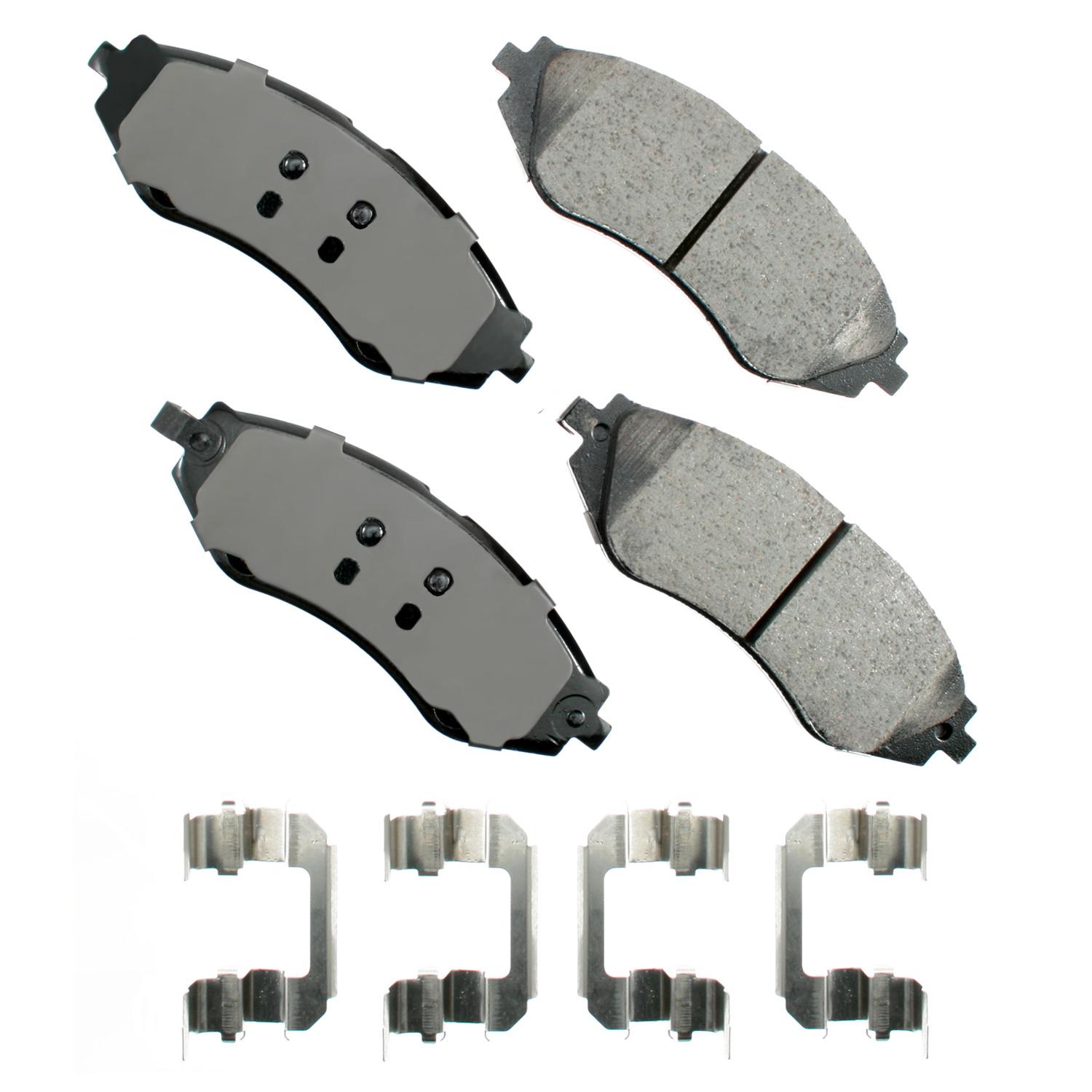 Akebono ACT1035 - Disc Brake Pad Akebono ACT1035 Disc Brake Pad product image 1 of 1