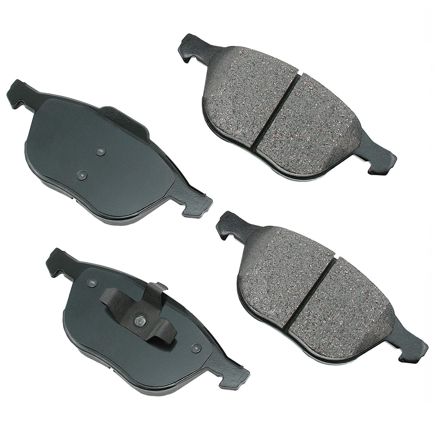 Akebono ACT1044 - Disc Brake Pad Akebono ACT1044 Disc Brake Pad product image 1 of 1