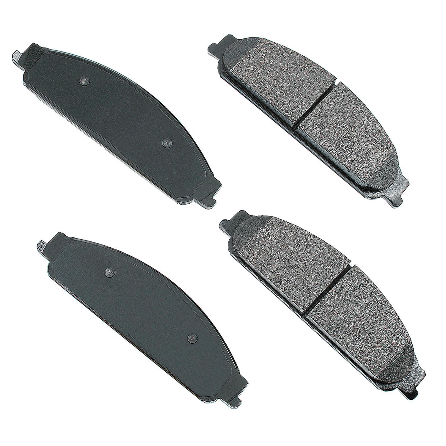 Akebono ACT1070 - Disc Brake Pad Akebono ACT1070 Disc Brake Pad product image 1 of 1