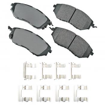 2011 Subaru Legacy Disc Brake Pad Front Akebono ACT1078A image 1 of 1