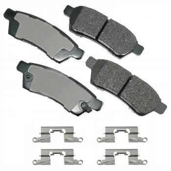 2014 Nissan Xterra Disc Brake Pad Rear Akebono ACT1100 image 1 of 1