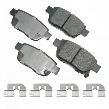 2011 Acura TL Disc Brake Pad Rear Akebono ACT1103 image 1 of 1