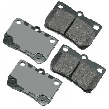 2010 Lexus IS250 Disc Brake Pad Rear Akebono ACT1113 image 1 of 1