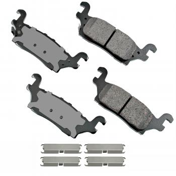 2010 Hummer H3T Disc Brake Pad Rear Akebono ACT1120 image 1 of 1