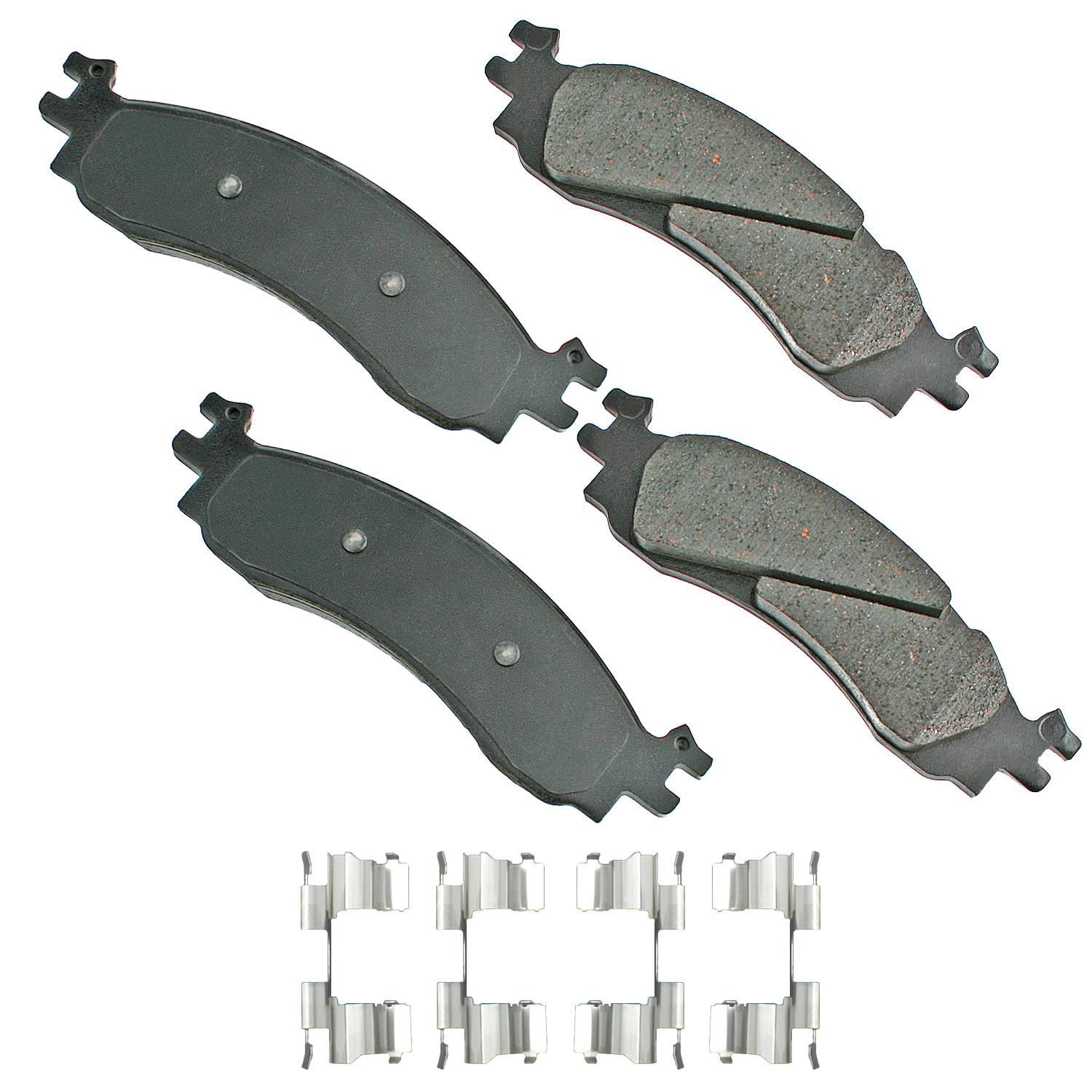 Akebono ACT1158 - Disc Brake Pad Akebono ACT1158 Disc Brake Pad product image 1 of 1