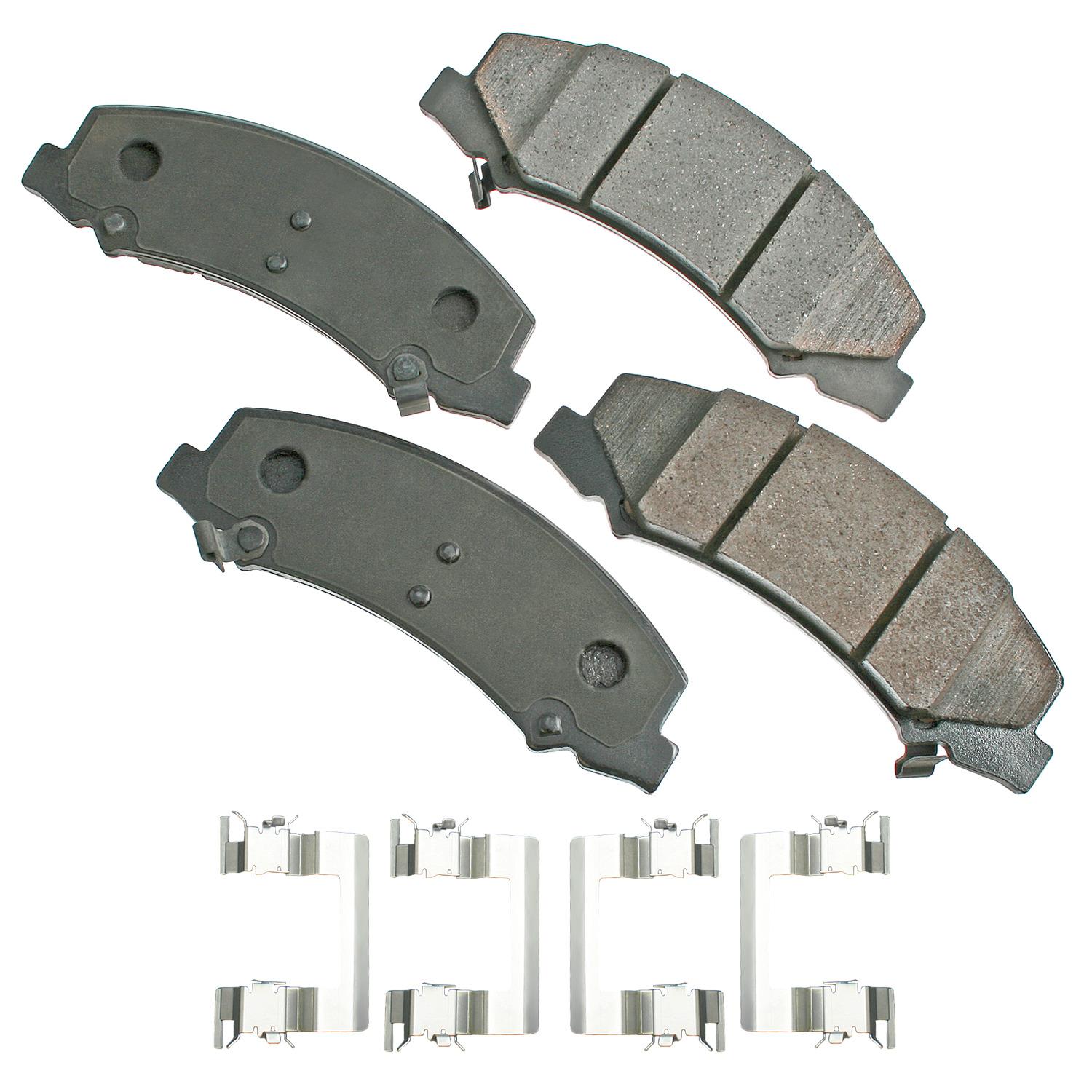 Akebono ACT1159 - Disc Brake Pad Akebono ACT1159 Disc Brake Pad product image 1 of 1