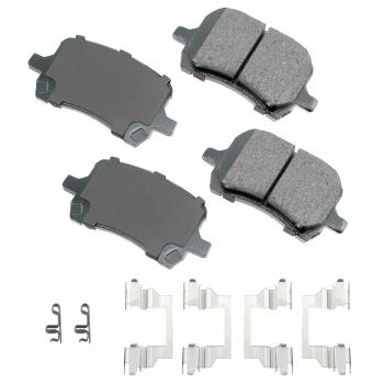2008 Saturn Aura Disc Brake Pad Front Akebono ACT1160 image 1 of 1