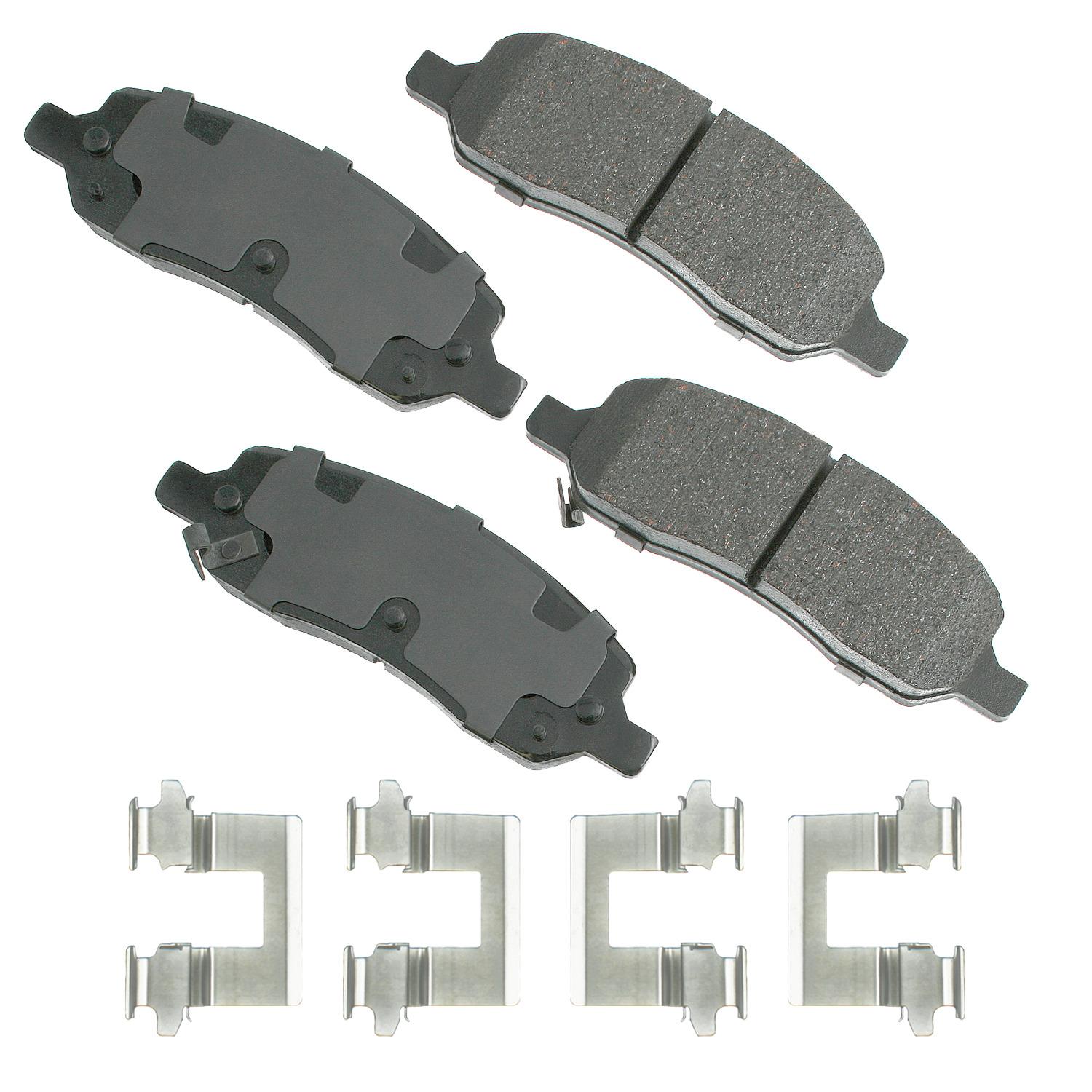 Akebono ACT1172 - Disc Brake Pad Akebono ACT1172 Disc Brake Pad product image 1 of 1