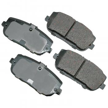 2010 Mazda MX-5 Miata Disc Brake Pad Rear Akebono ACT1180 image 1 of 1