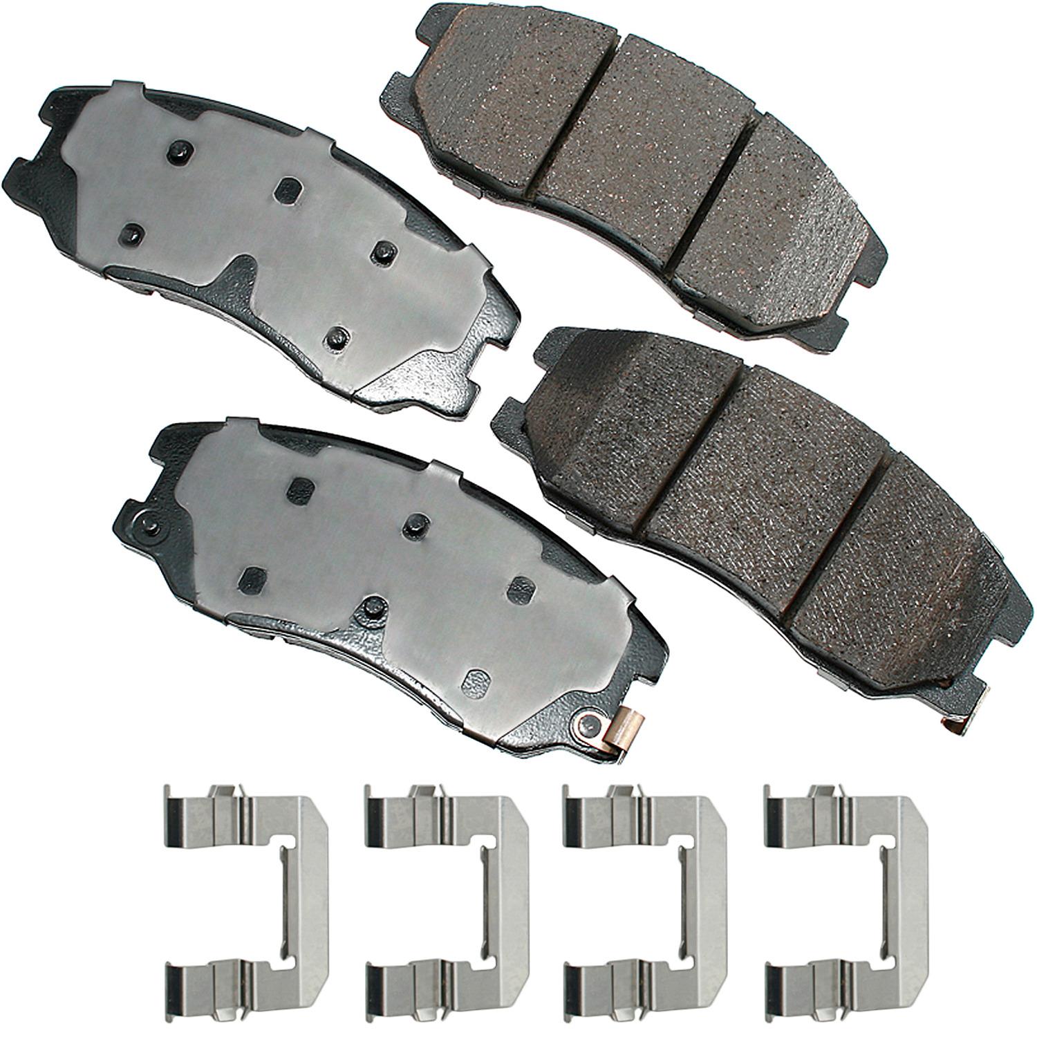 Akebono ACT1264 - Disc Brake Pad Akebono ACT1264 Disc Brake Pad product image 1 of 1