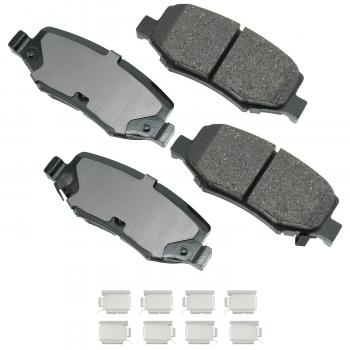 2011 Jeep Liberty Disc Brake Pad Rear Akebono ACT1274A image 1 of 1