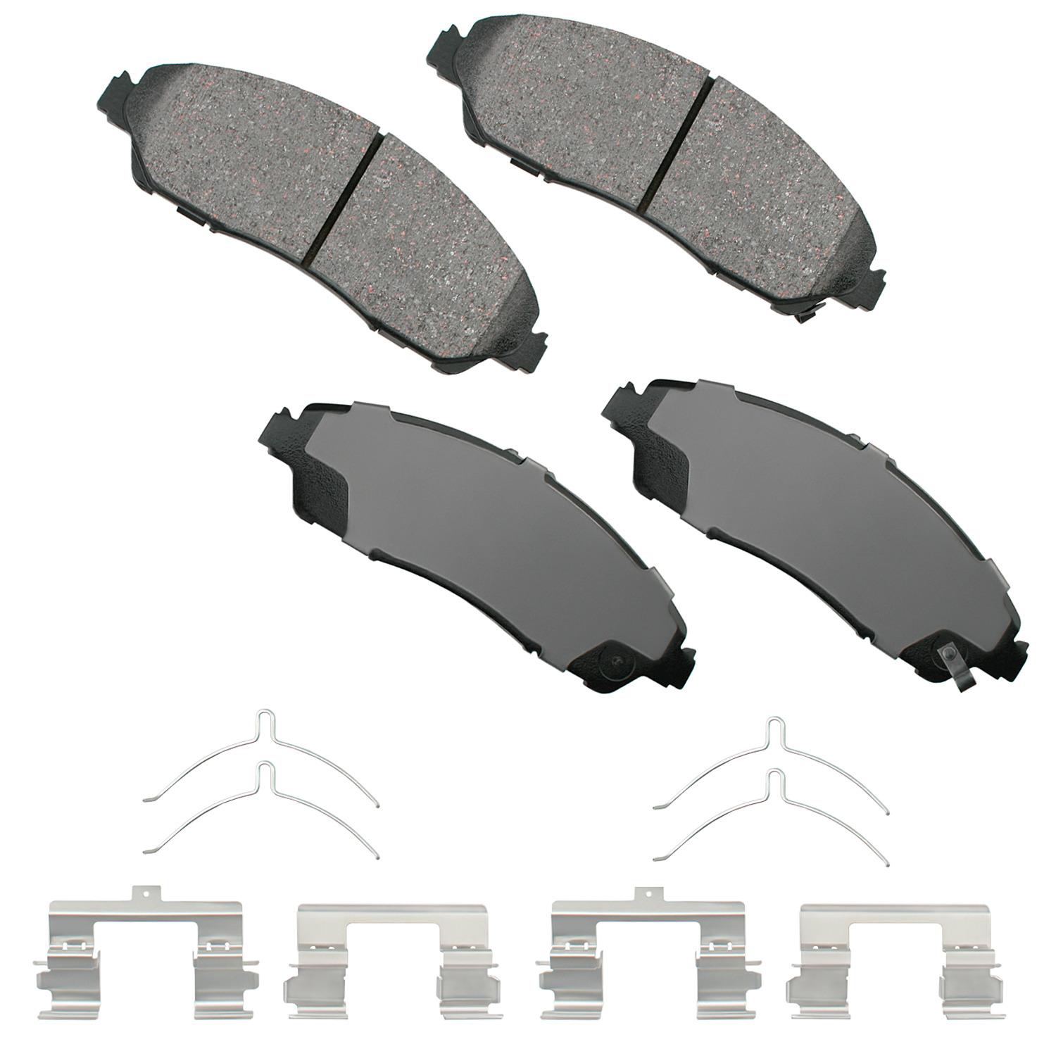 Akebono ACT1280 Disc Brake Pad product image 1 of 1