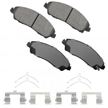 2014 Acura MDX Disc Brake Pad Front Akebono ACT1280 image 1 of 1