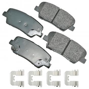2013 Hyundai Santa Fe Disc Brake Pad Rear Akebono ACT1284B image 1 of 1