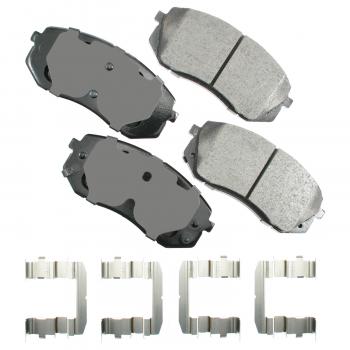 2013 Hyundai Tucson Disc Brake Pad Front Akebono ACT1295 image 1 of 1