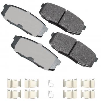 2013 Toyota Sequoia Disc Brake Pad Rear Akebono ACT1304A image 1 of 1