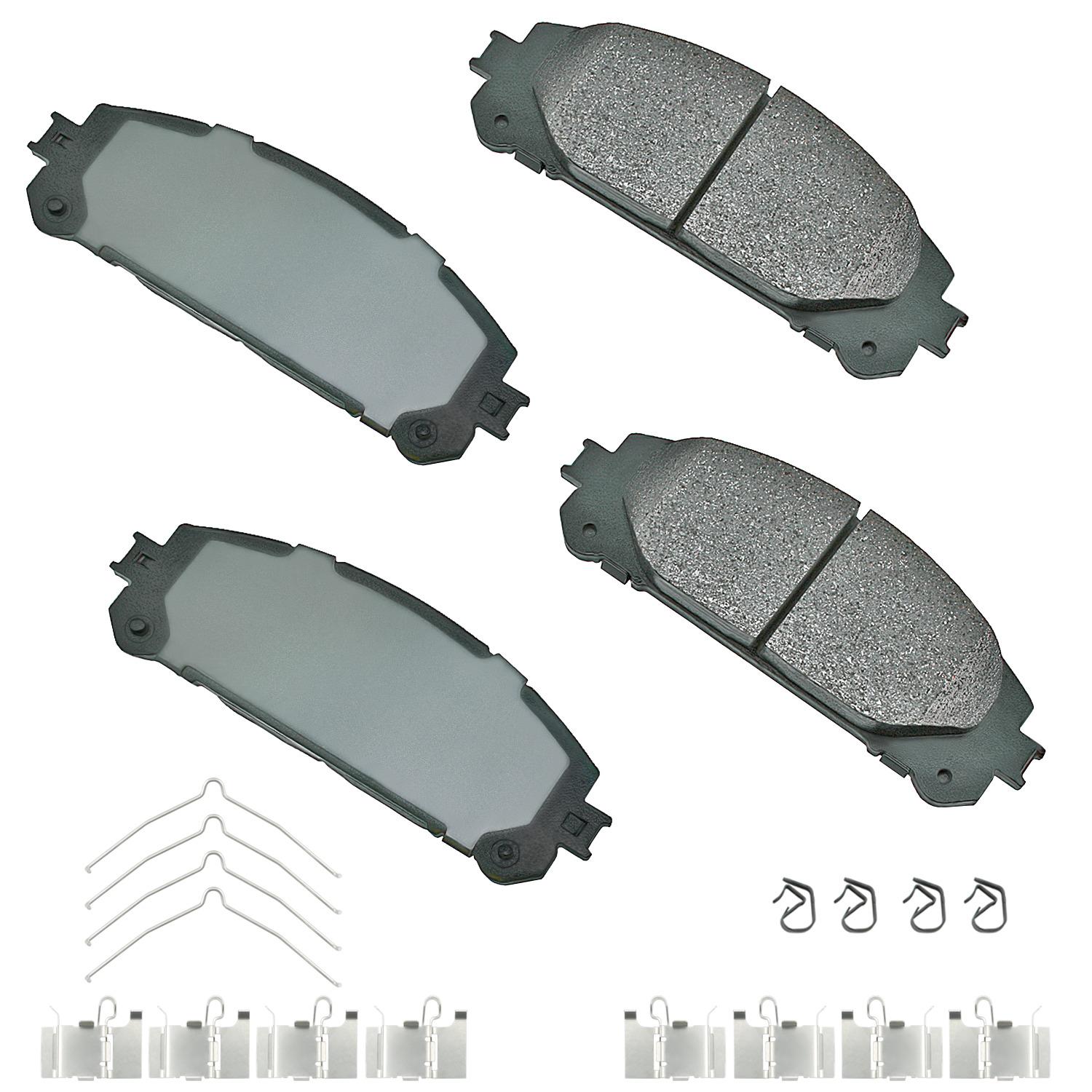 Akebono ACT1324A - Disc Brake Pad Akebono ACT1324A Disc Brake Pad product image 1 of 1