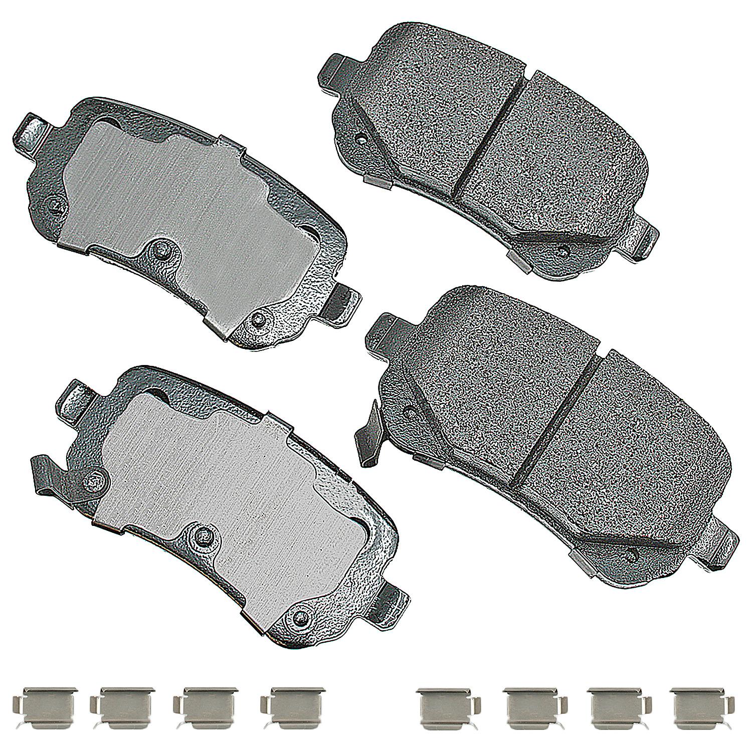 Akebono ACT1326A - Disc Brake Pad Akebono ACT1326A Disc Brake Pad product image 1 of 1