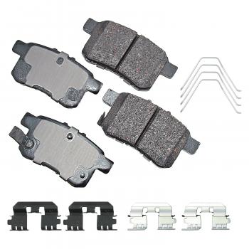 2012 Acura TSX Disc Brake Pad Rear Akebono ACT1336A image 1 of 1