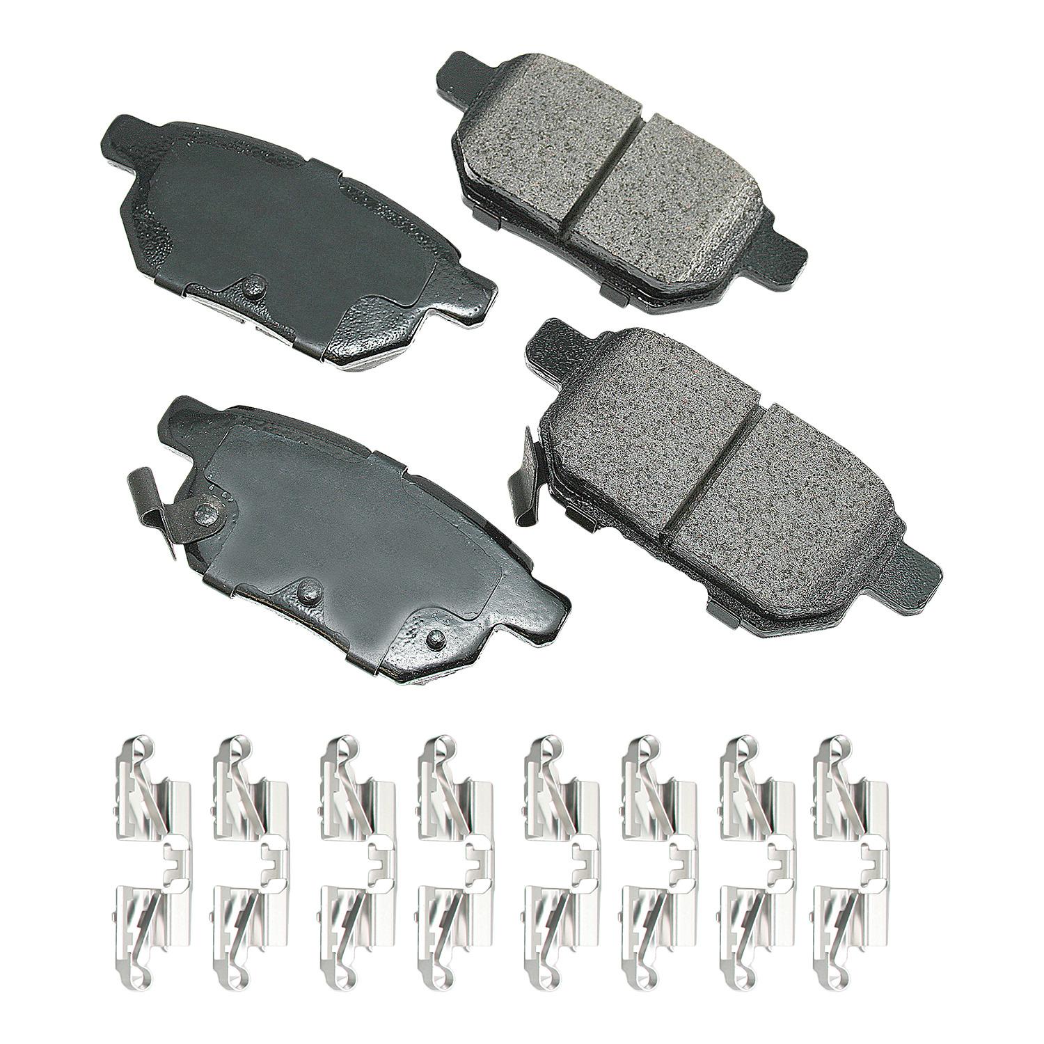 Akebono ACT1354A - Disc Brake Pad Akebono ACT1354A Disc Brake Pad product image 1 of 1