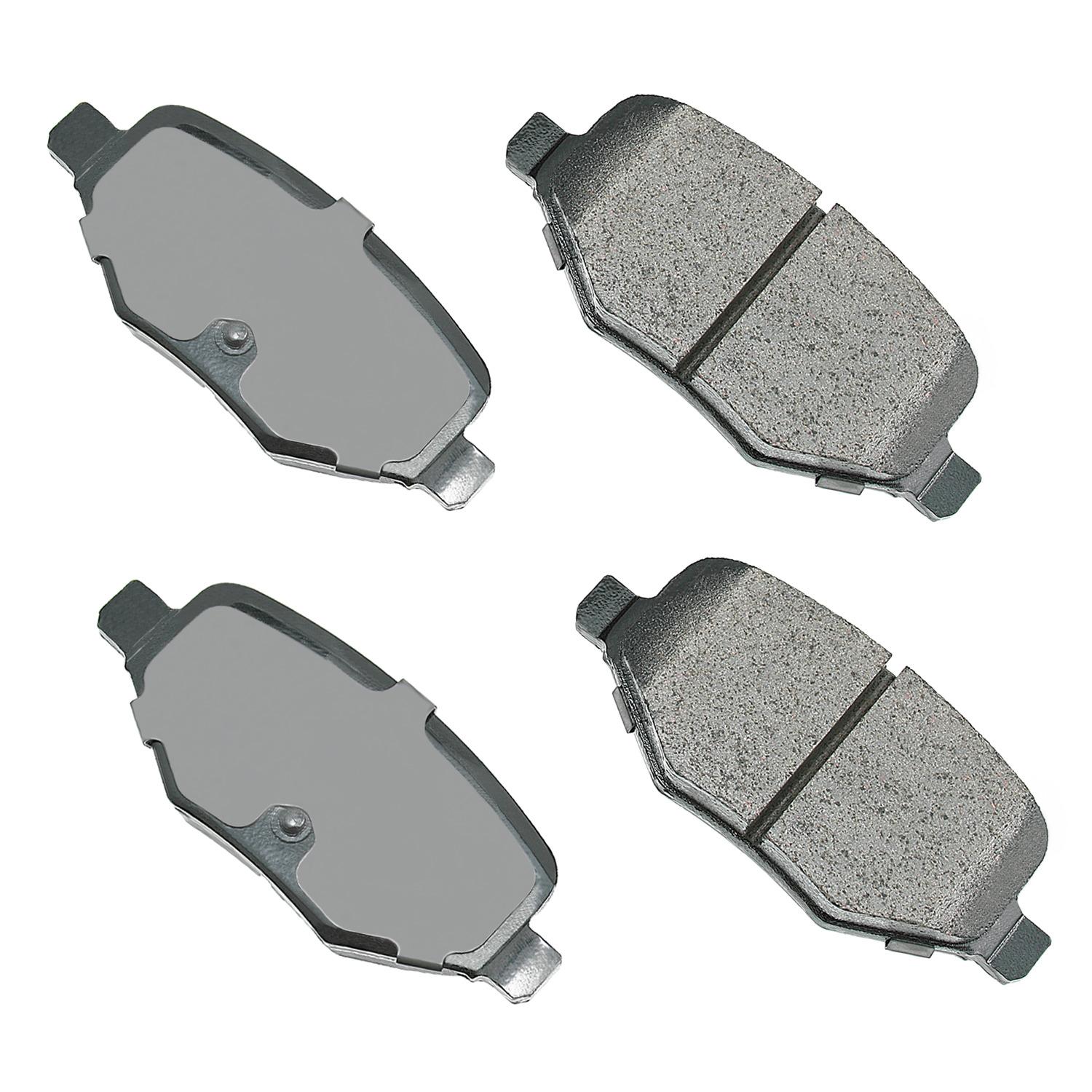 Akebono ACT1377 - Disc Brake Pad Akebono ACT1377 Disc Brake Pad product image 1 of 1