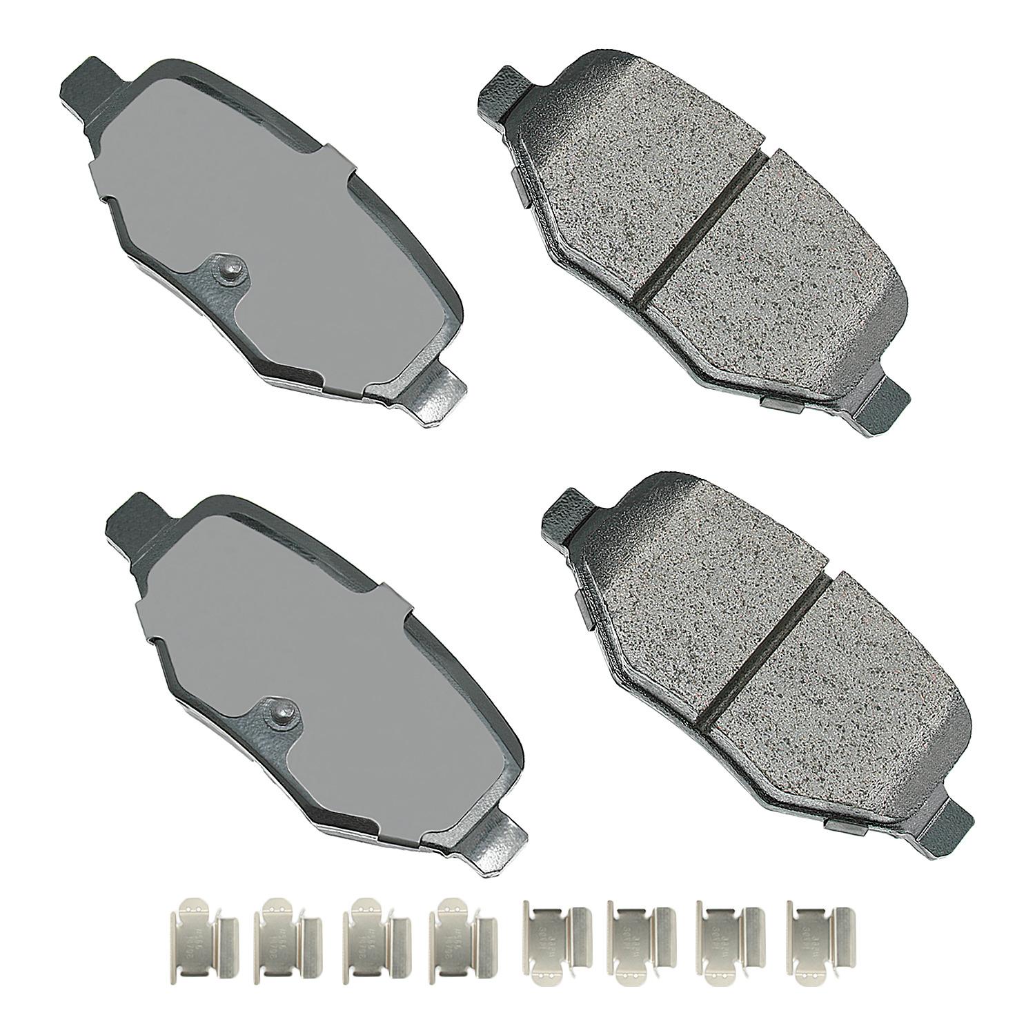 Akebono ACT1377A - Disc Brake Pad Akebono ACT1377A Disc Brake Pad product image 1 of 1